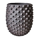 G2AFF MILLE POT LARGE BLACK CONCRETE DIA25X30 6KG 145EURO